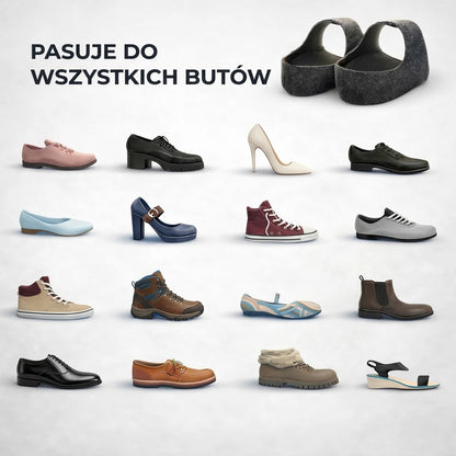 Zdrowa Noga™ Żelowe Wkładki pod Pięty